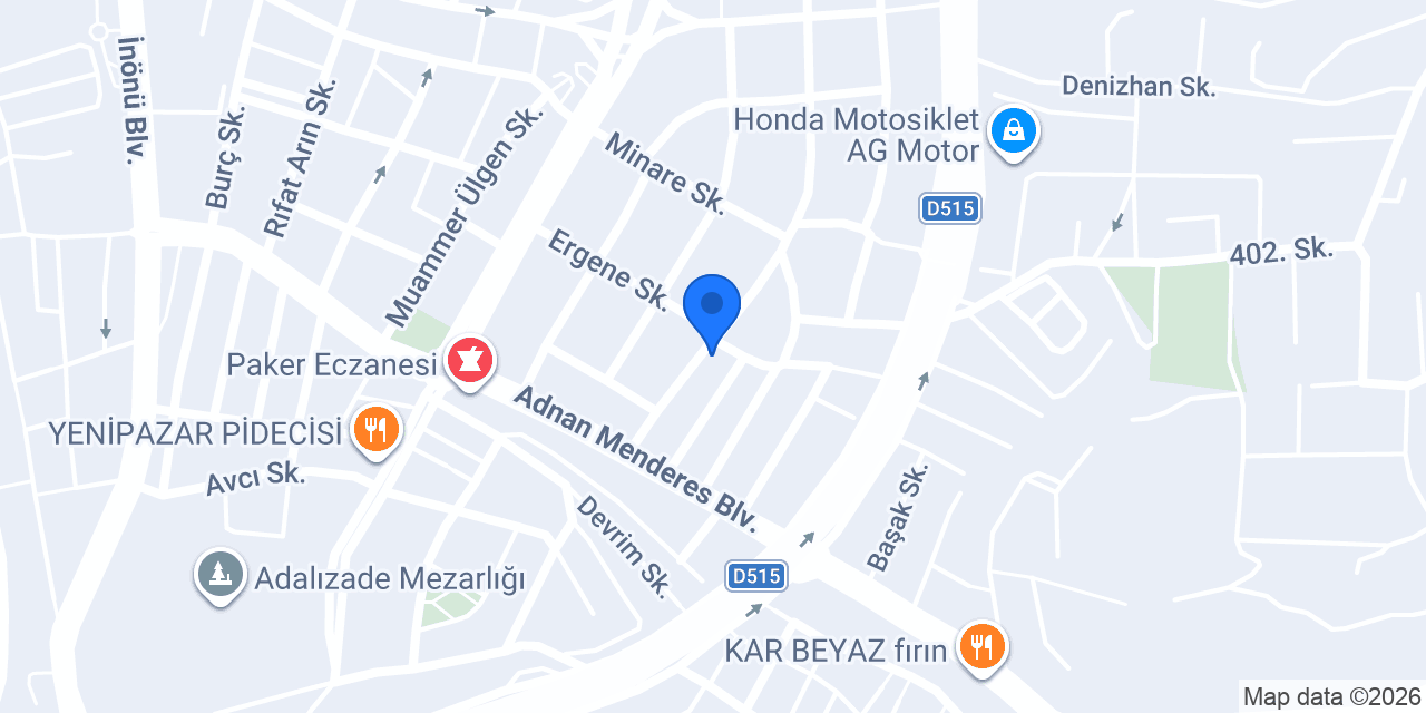 Evkur Spot konumu