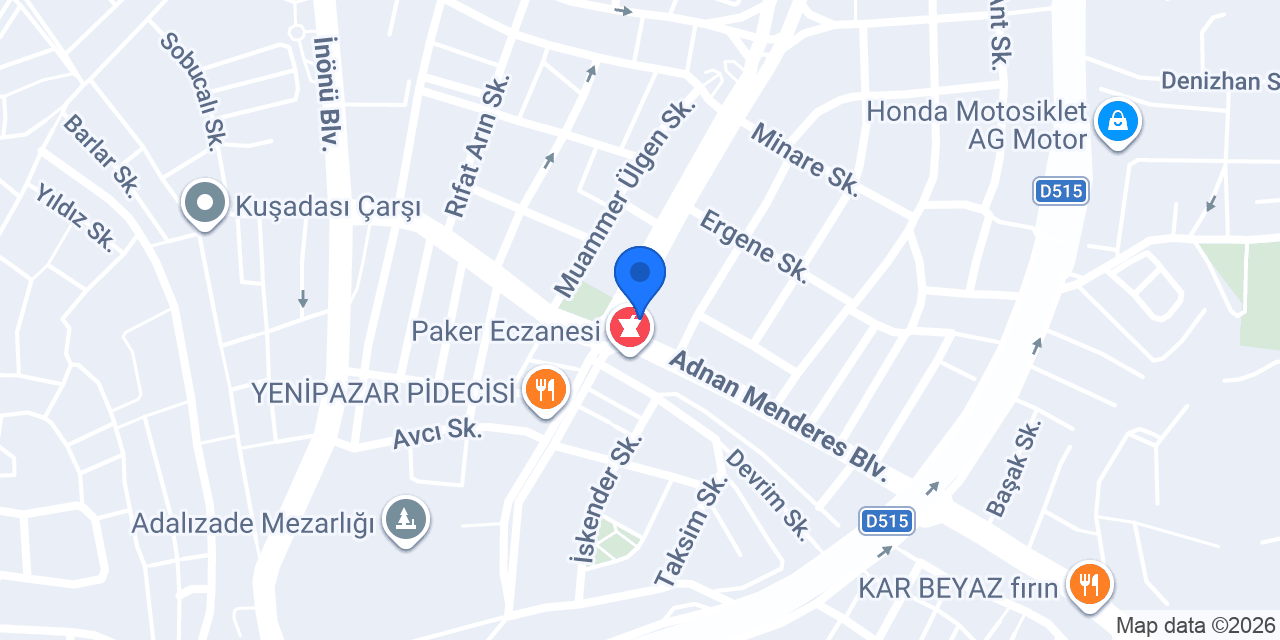 Adadünya Optik konumu