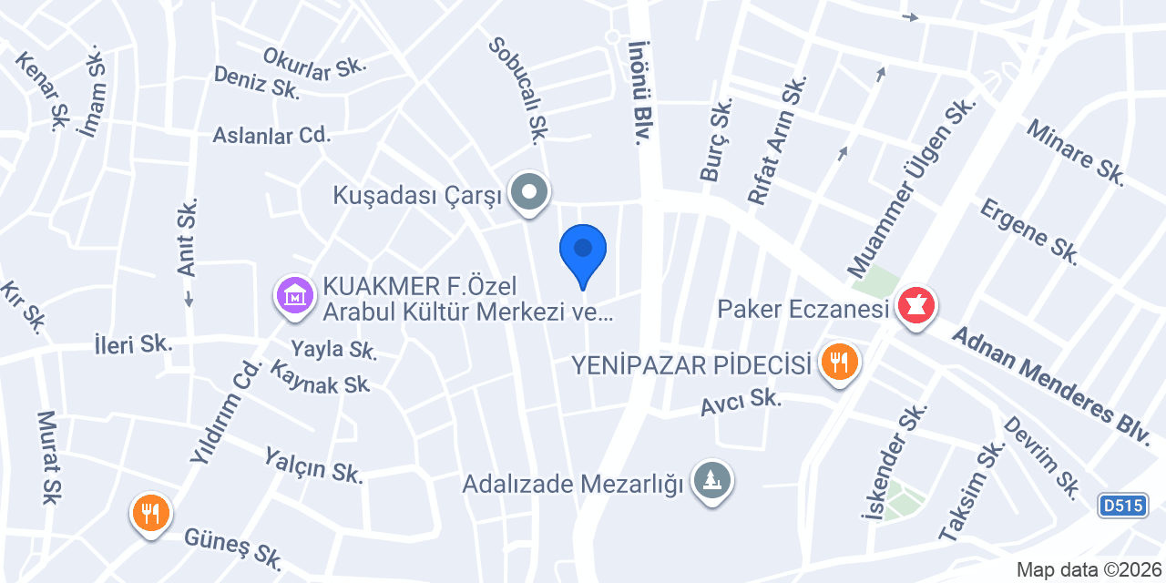 Korkmaz Ekmek Fabr. konumu
