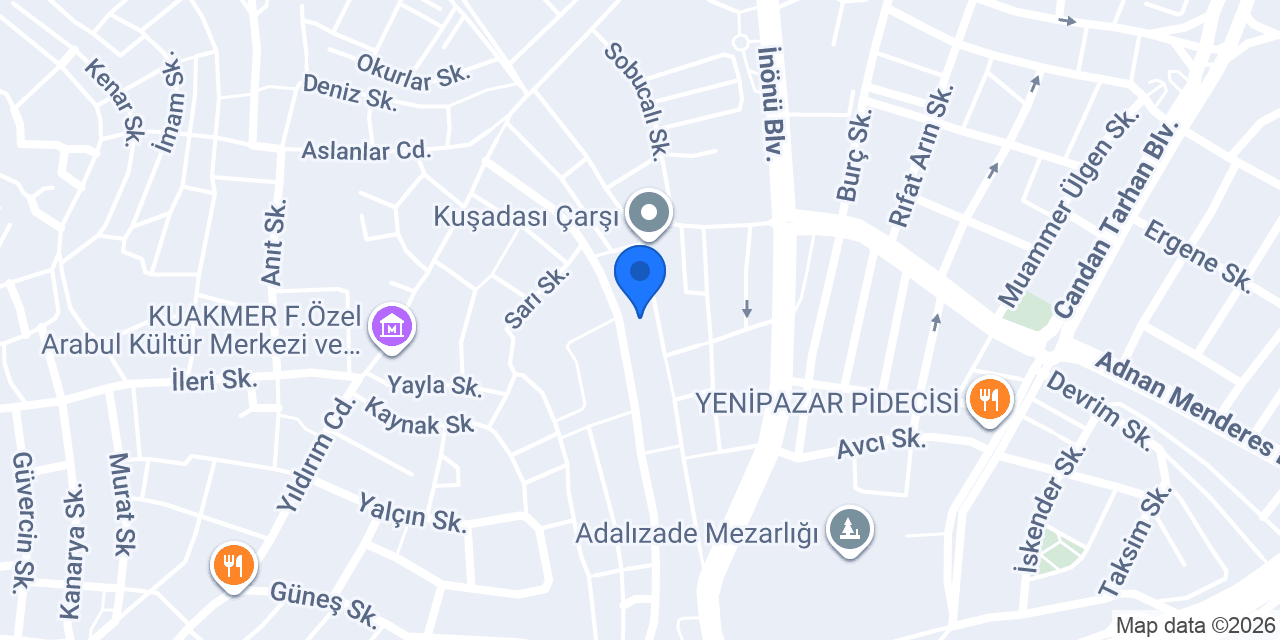 Akerdem Otel konumu