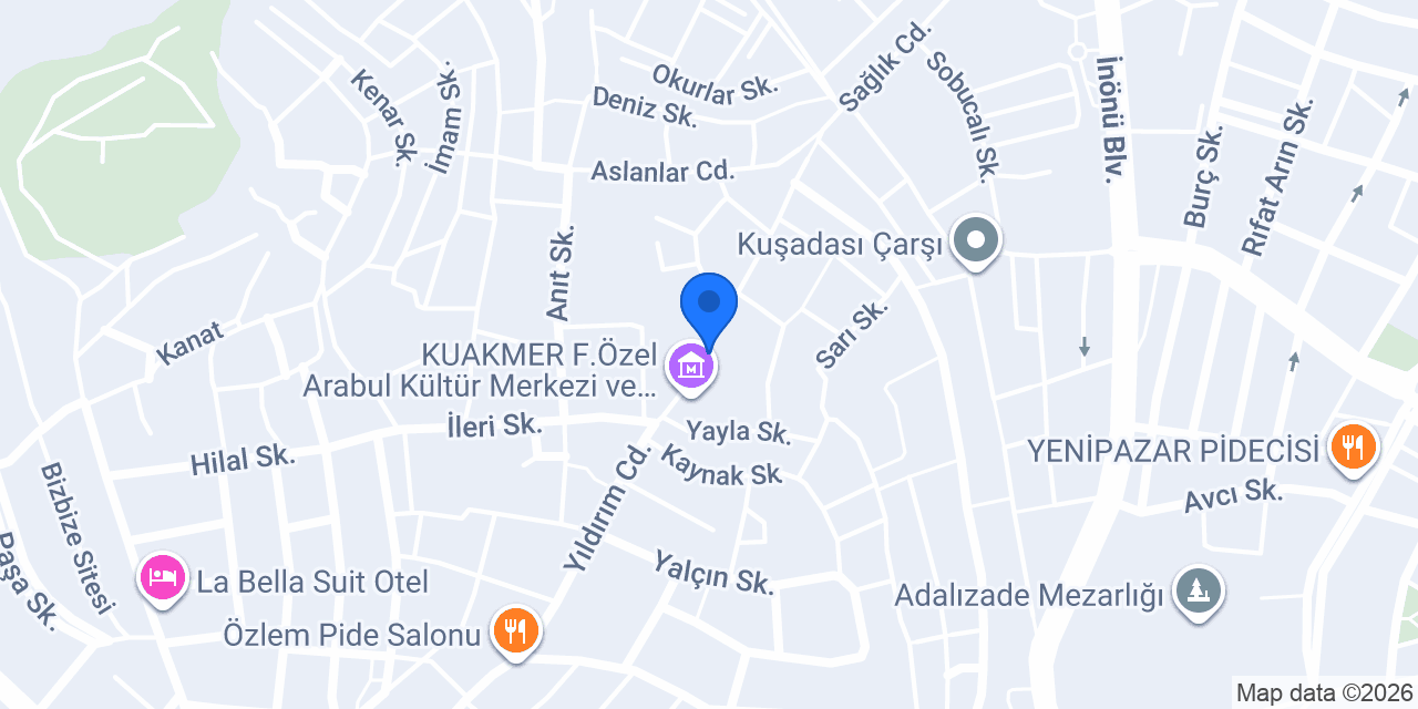 Gençlik Dikim Evi konumu