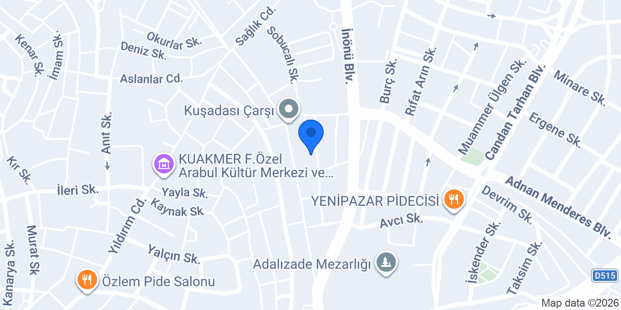 Berathan Modaevi Terzi konumu