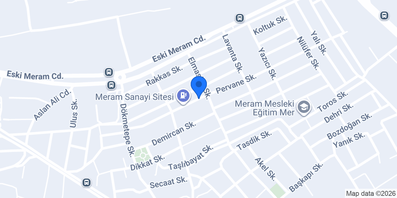 VADİLER EGZOZ KONYA konumu