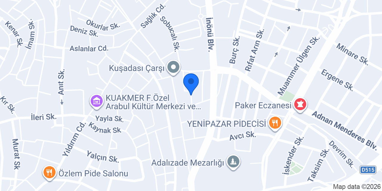 roza çiçekçilik konumu