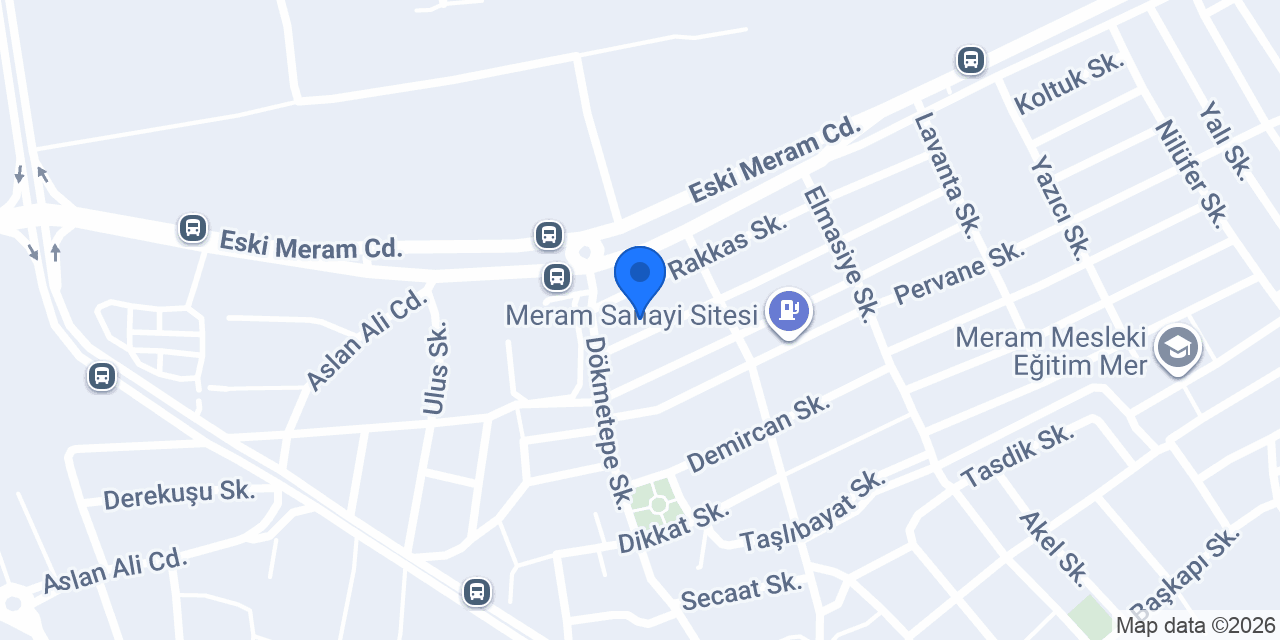 ÇIKMA YEDEK PARÇA konumu