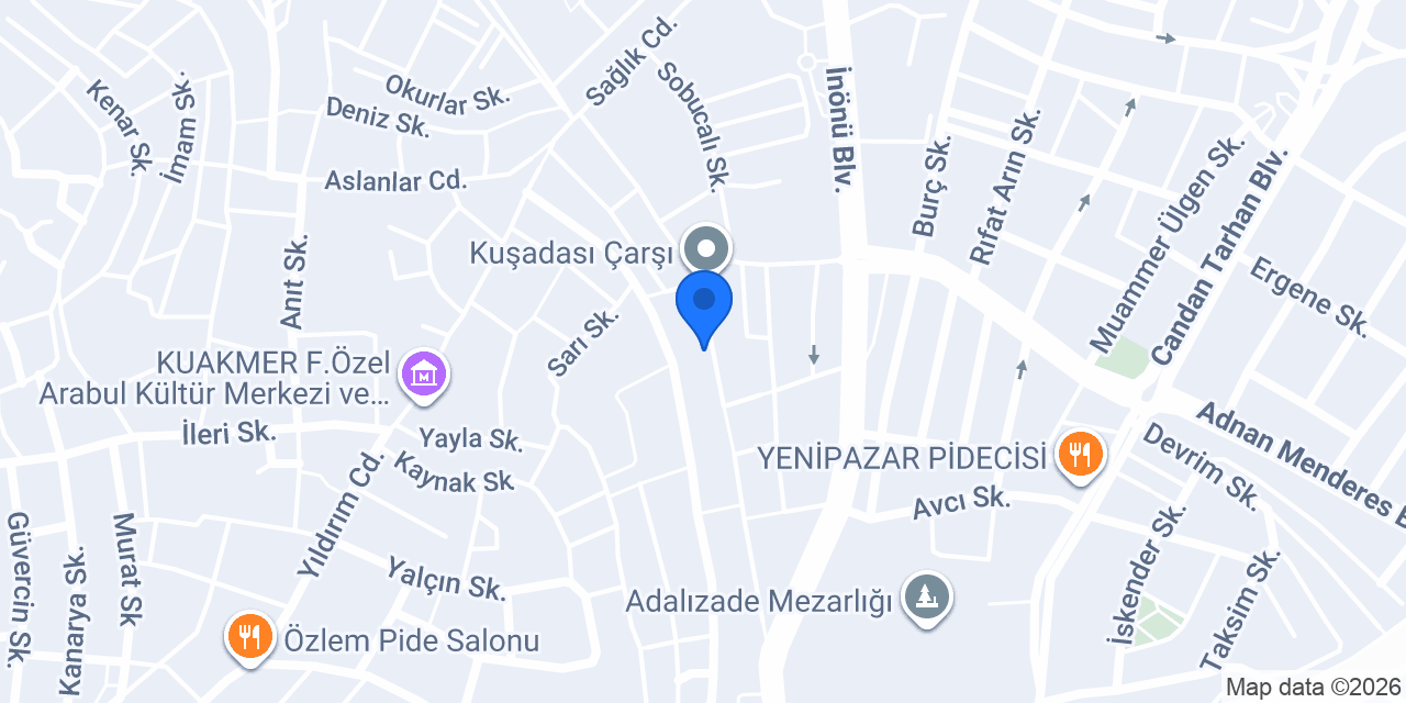 Bursa Saray Börekçisi konumu