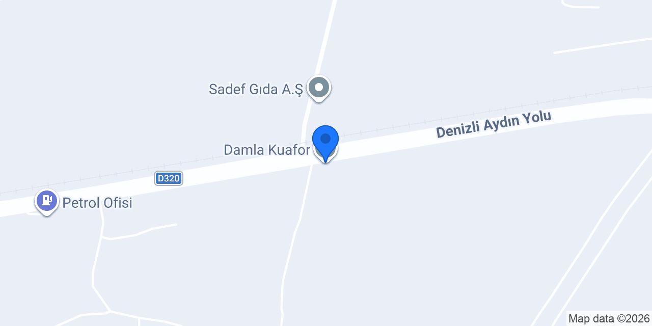 Damla Kuafor konumu