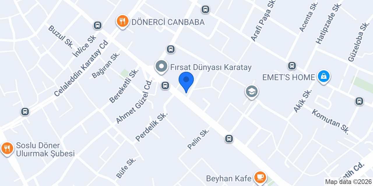 Öz Gayrimenkul Yapı konumu