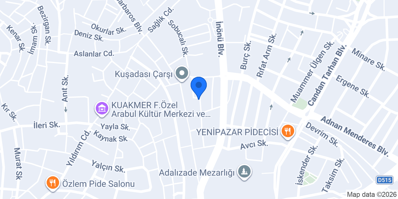 Ulusoy Matbaası konumu
