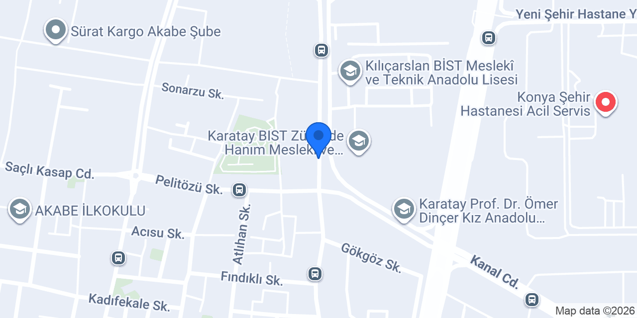 Babacan Çiğ Köfte Adliye konumu