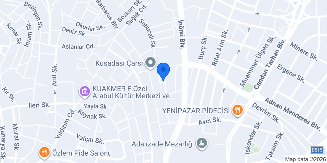 Gümüş Masaj Salonu konumu