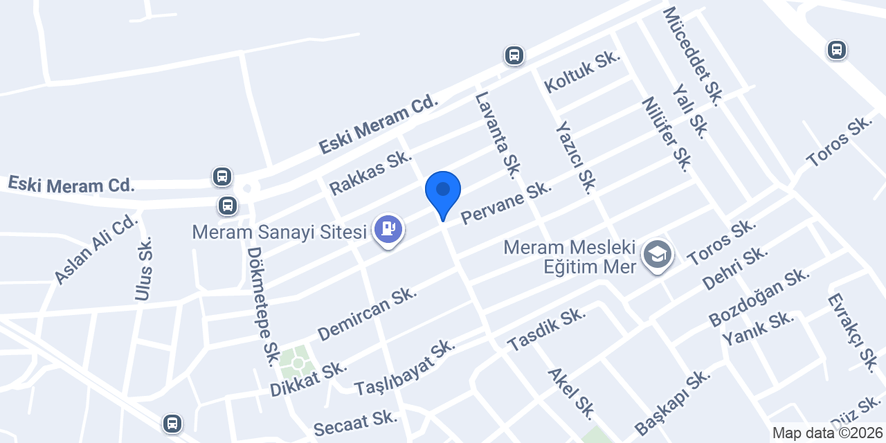 Sima Otomotiv Yedek Parça konumu