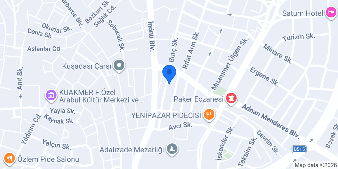 Küçükada Ticaret konumu