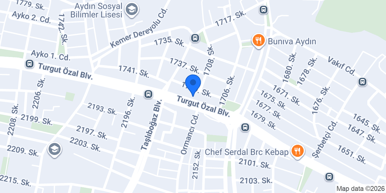 Paninopizza aydın konumu