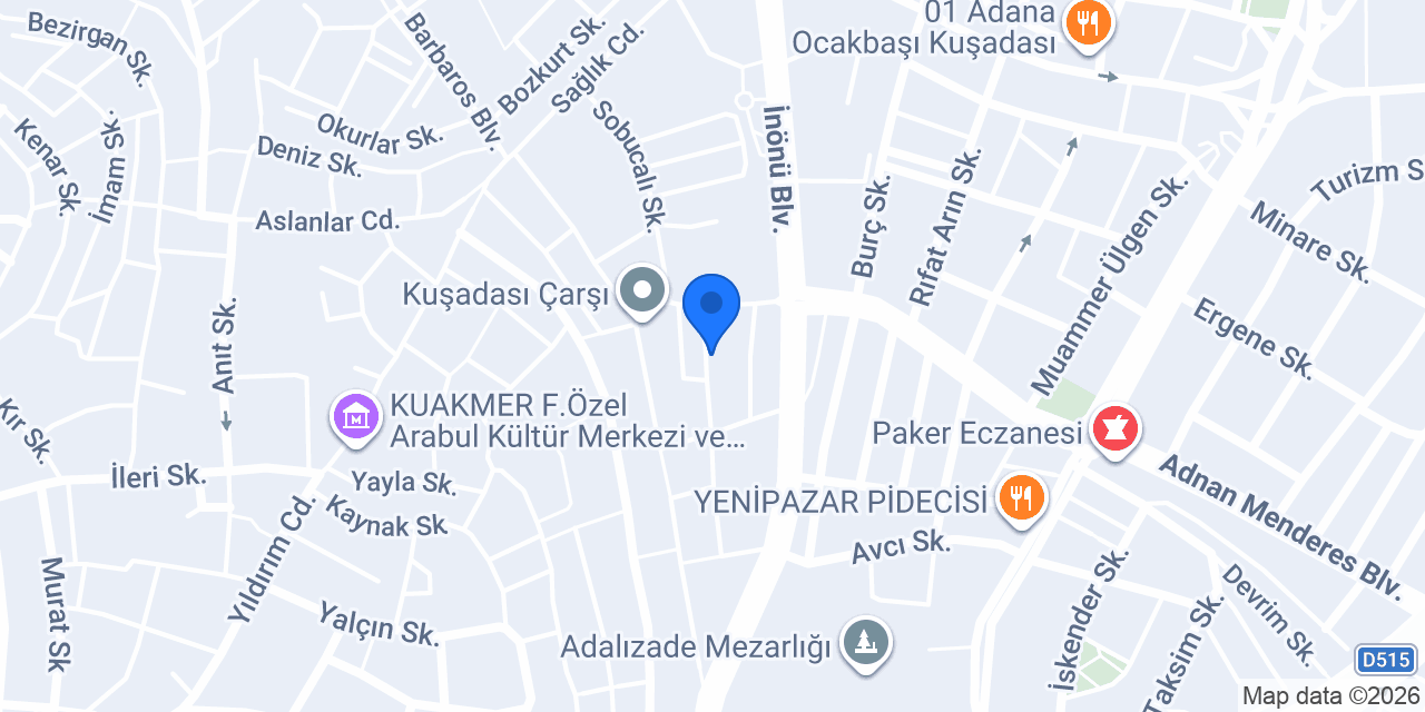 Dilek Matbaası konumu