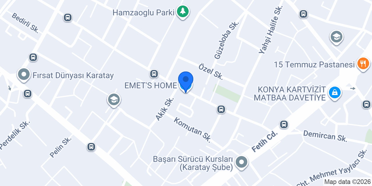 EMET'S HOME konumu