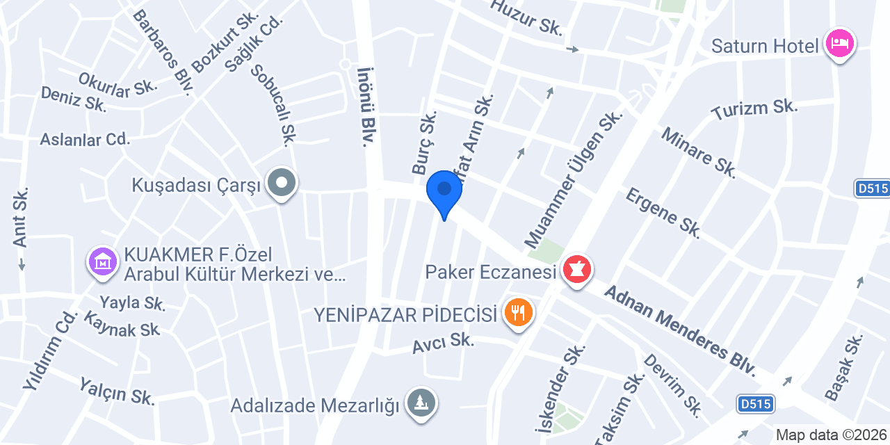 Köker Eczanesi konumu