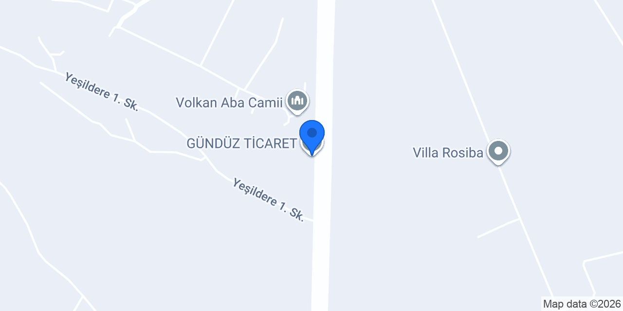 GÜNDÜZ TİCARET konumu