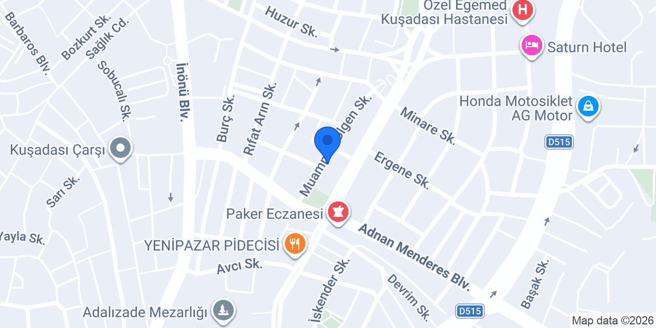 Işık & Güner Avukatlık konumu