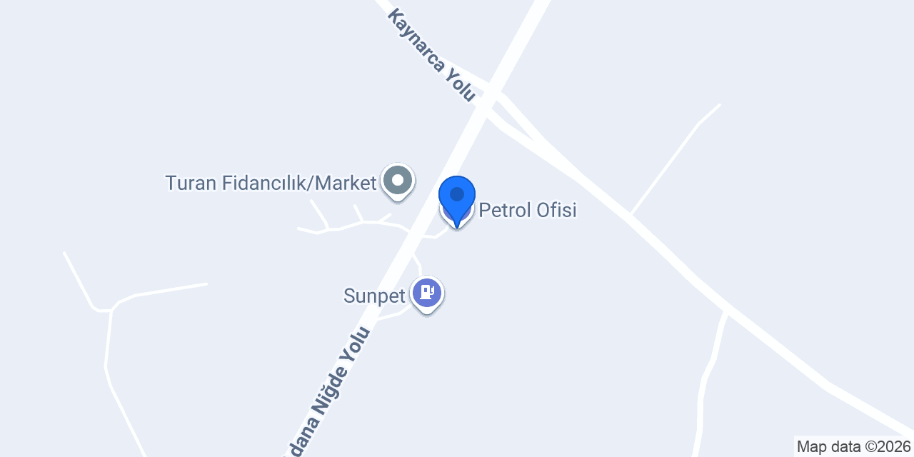 Petrol Ofisi konumu