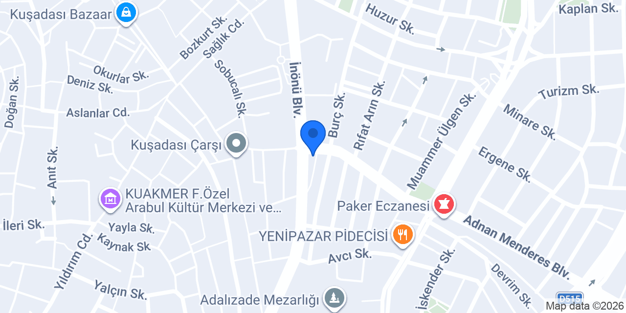 Başöz Mimarlık konumu
