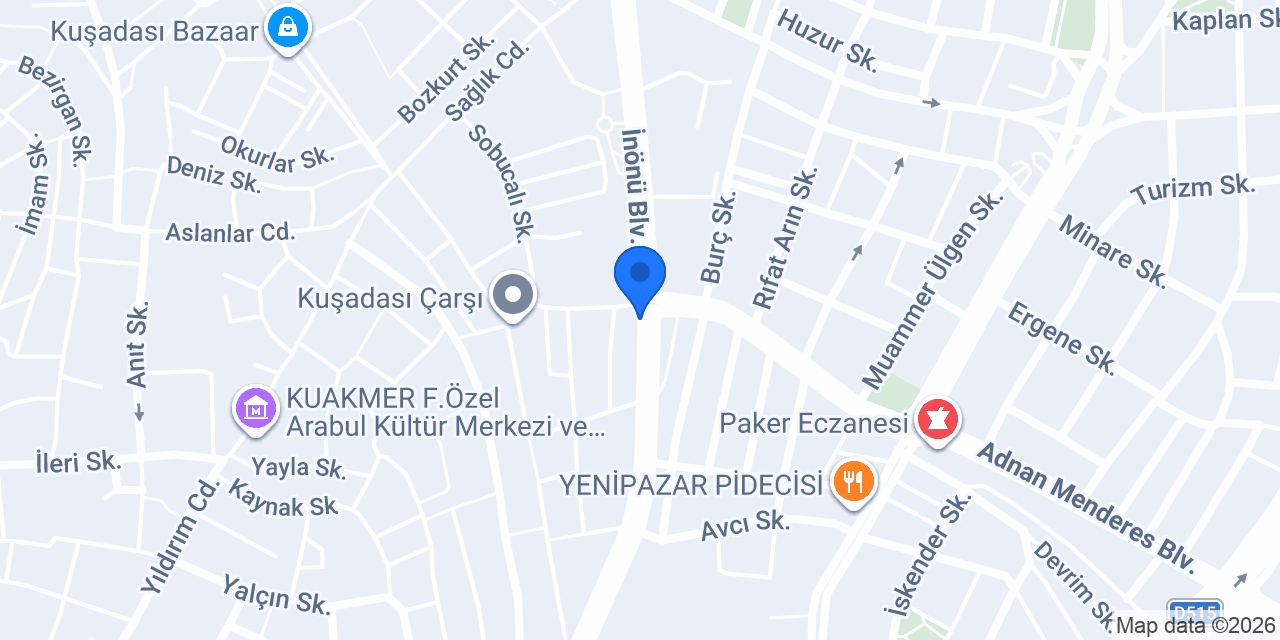 Ekmen Teknik Yapı ve İnşaat konumu