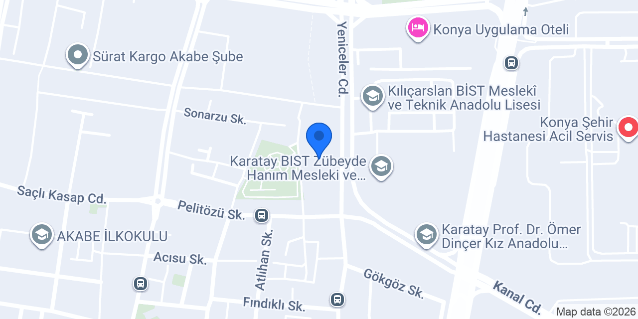 ASİYE ÇAKIR HUKUK & DANIŞMANLIK BÜROSU konumu