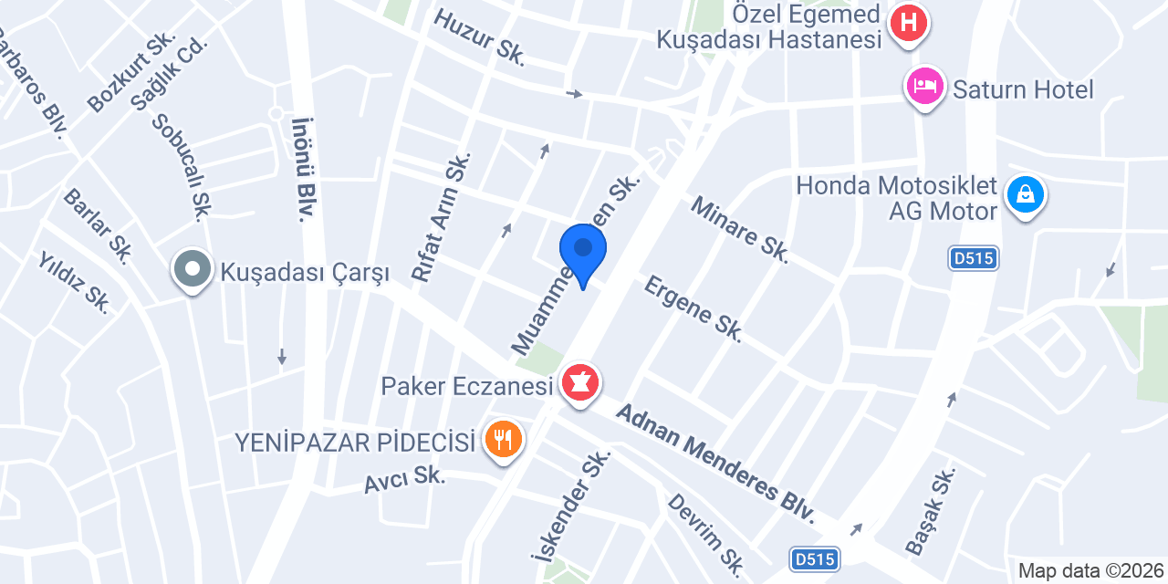 Fizyoterapist Samet Erdil konumu