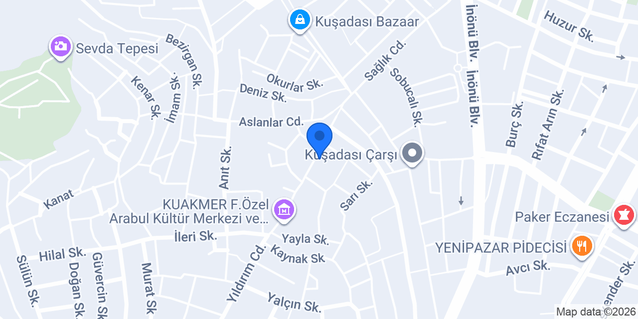 LAVİNYA PANSİYON konumu