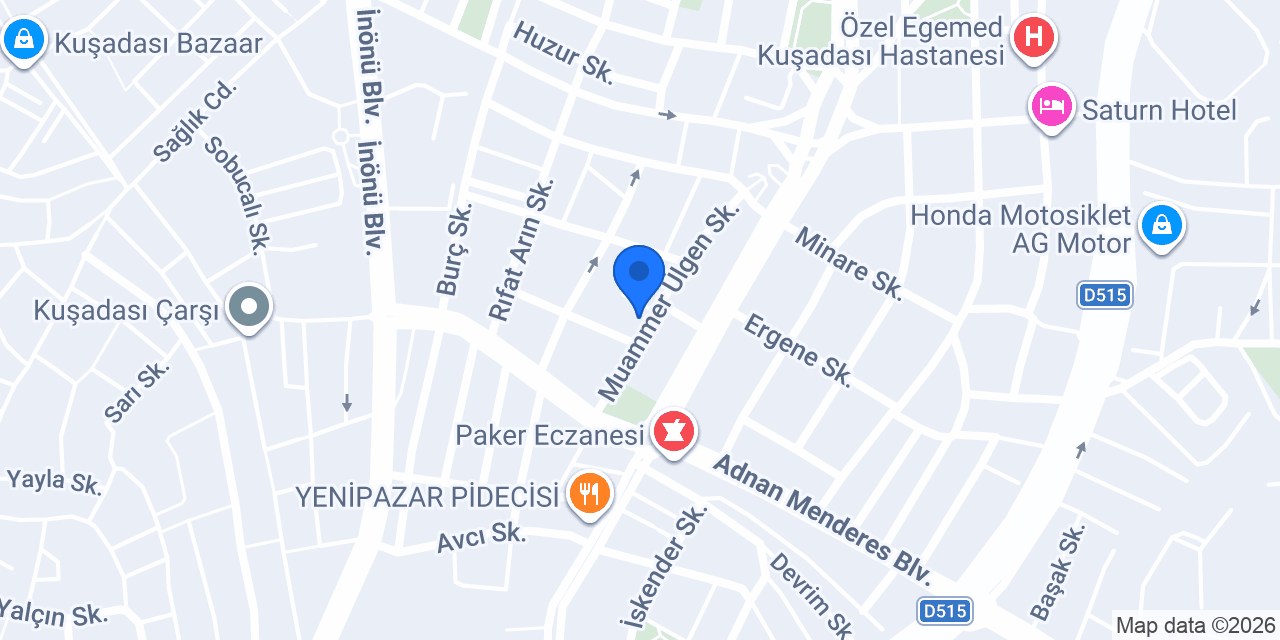 PROF Elektrik & Aydinlatma Kuşadası konumu