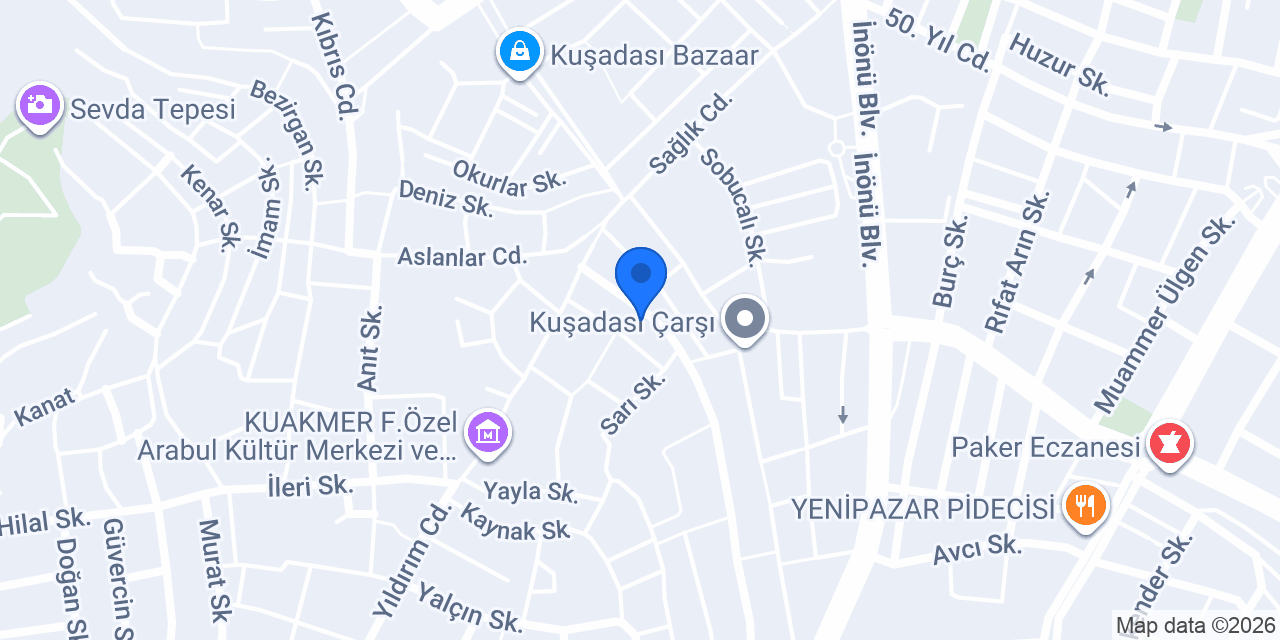 Doğa Eczanesi konumu