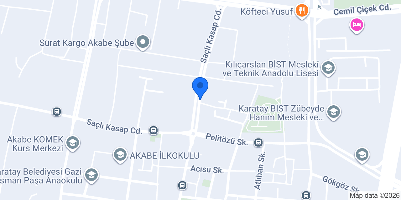 Pilavcı Bahattin konumu