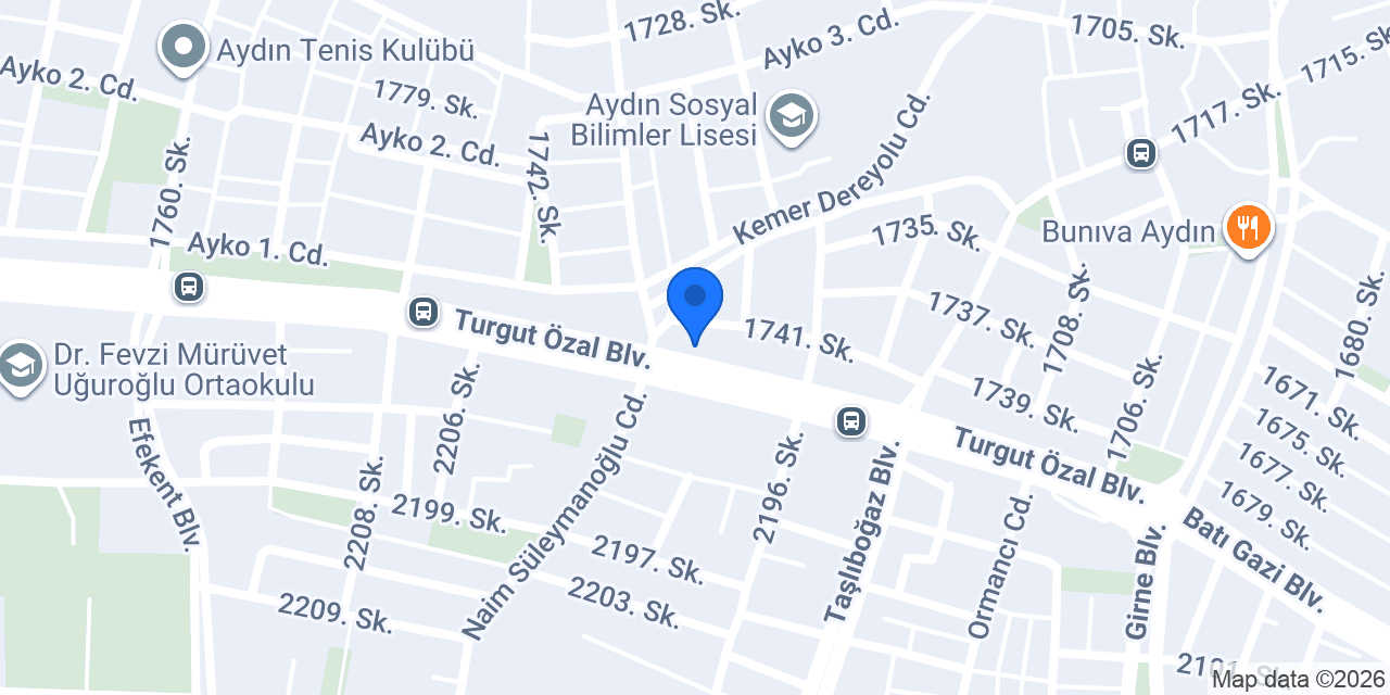 Deniz Aperatif Salonu konumu