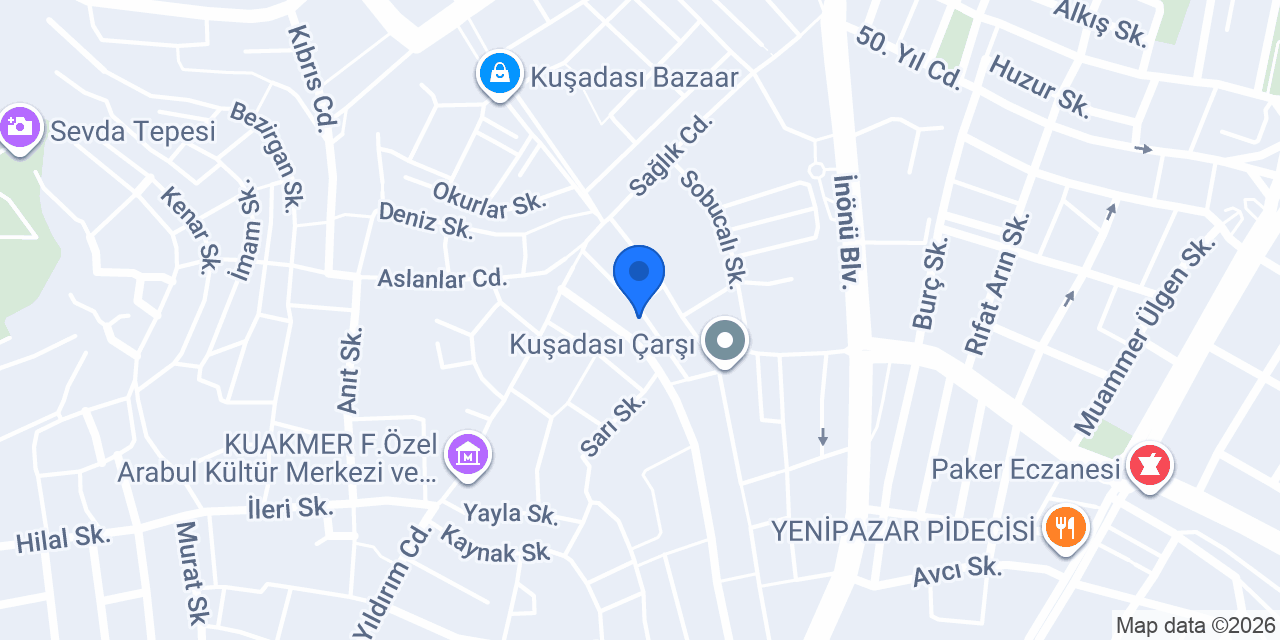 Galeri Şakar konumu