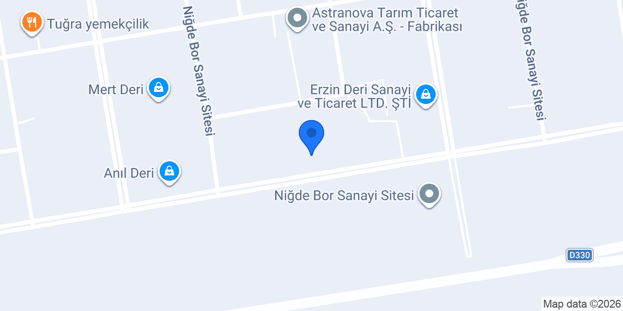 Yalın deri san tic ltd şti konumu