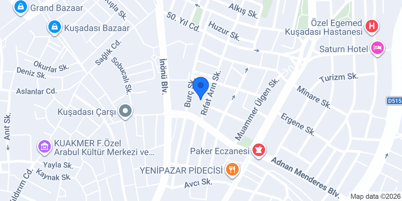 Nas Concept İnşaat konumu