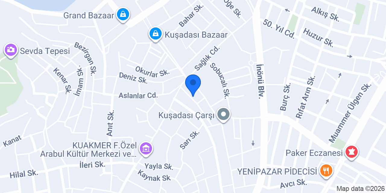 Alamut Kuşadası konumu