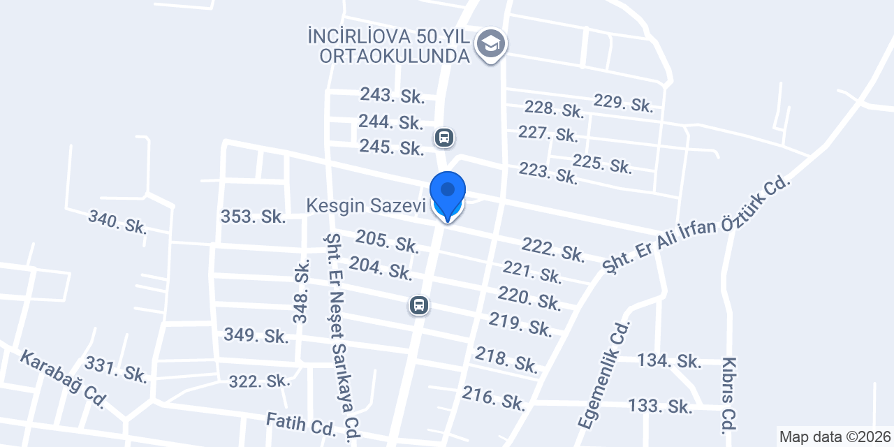 Kesgin Sazevi konumu