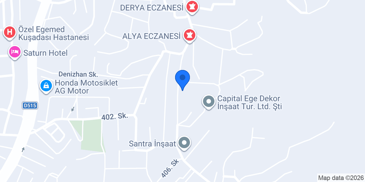 Adacity termal konumu