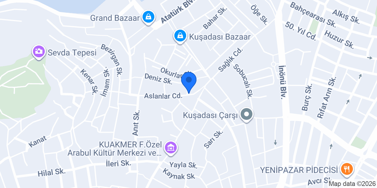 Kuşadası Elektrikcim konumu