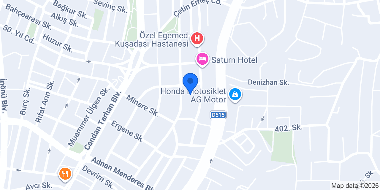 Ada Yıldız İnşaat konumu