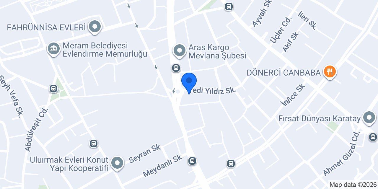 AyIşığı Mobilya konumu