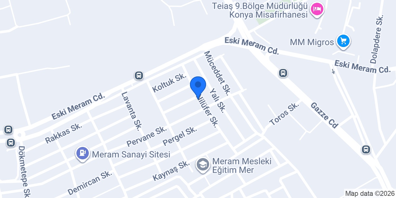 Oto Yıkama konumu