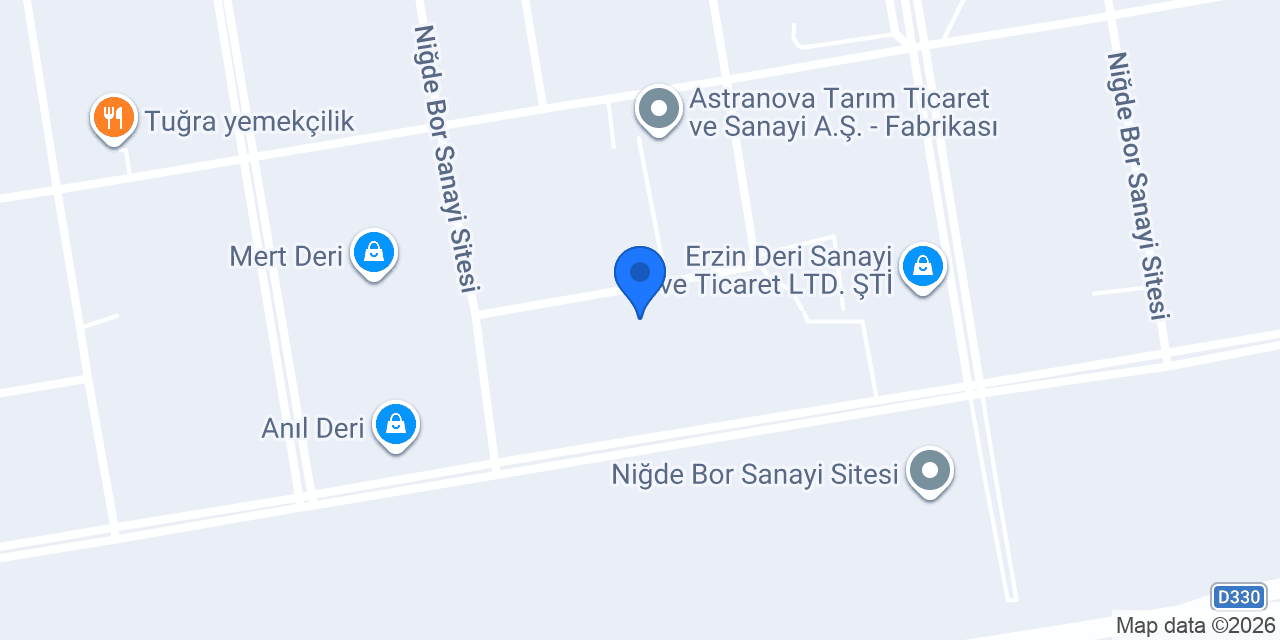 MAMAKLAR DOĞUŞ DERİ A.Ş konumu