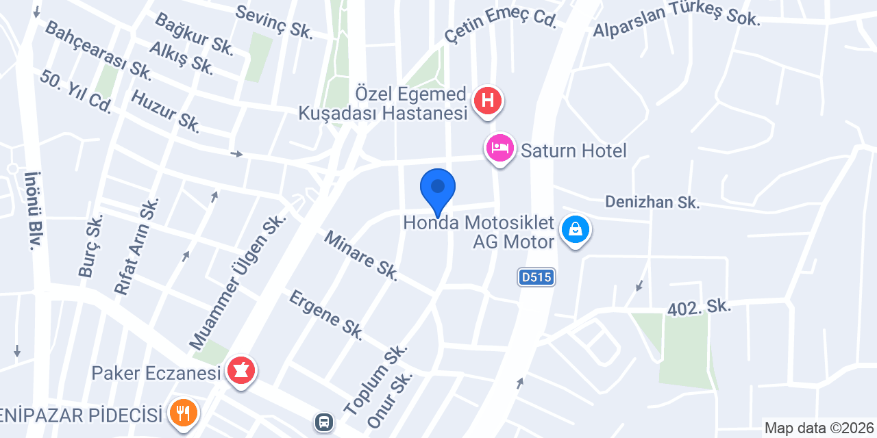 Kale yetkili servis konumu
