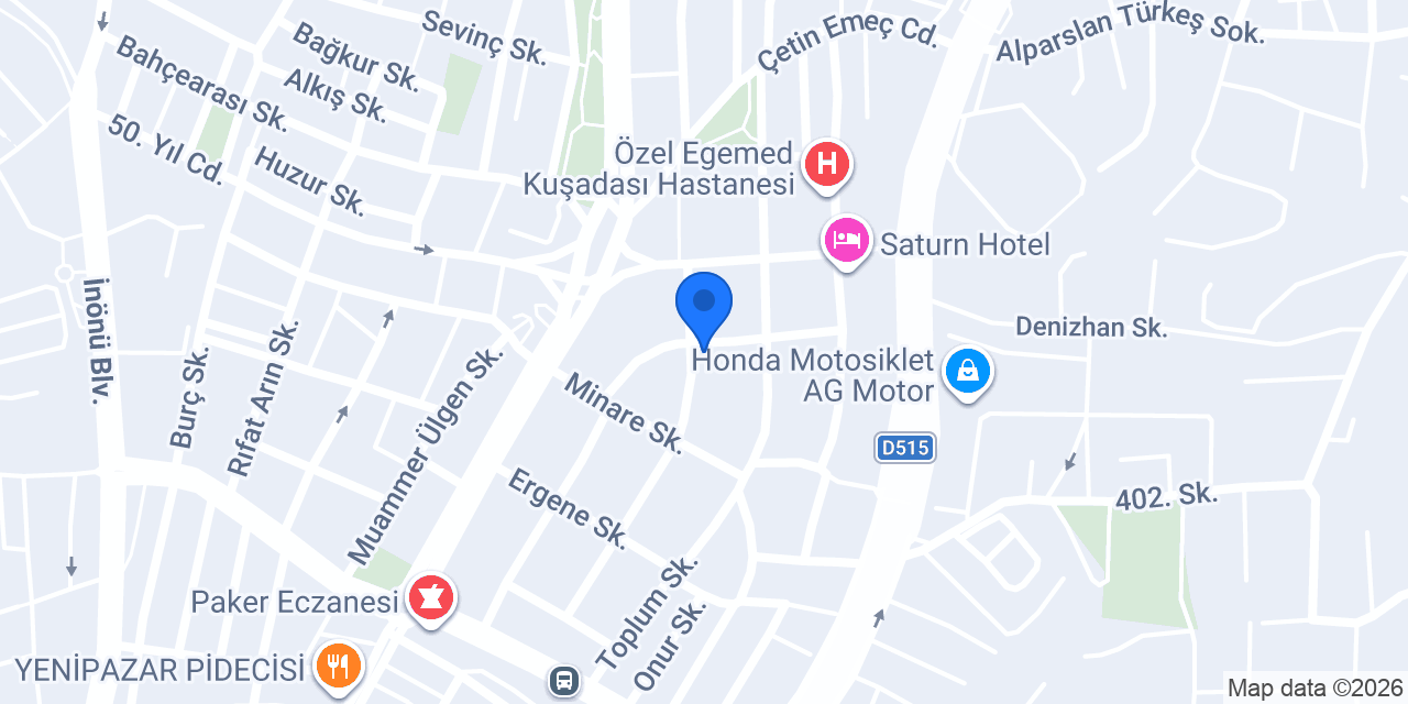 Ergül Unlu Mamulleri konumu