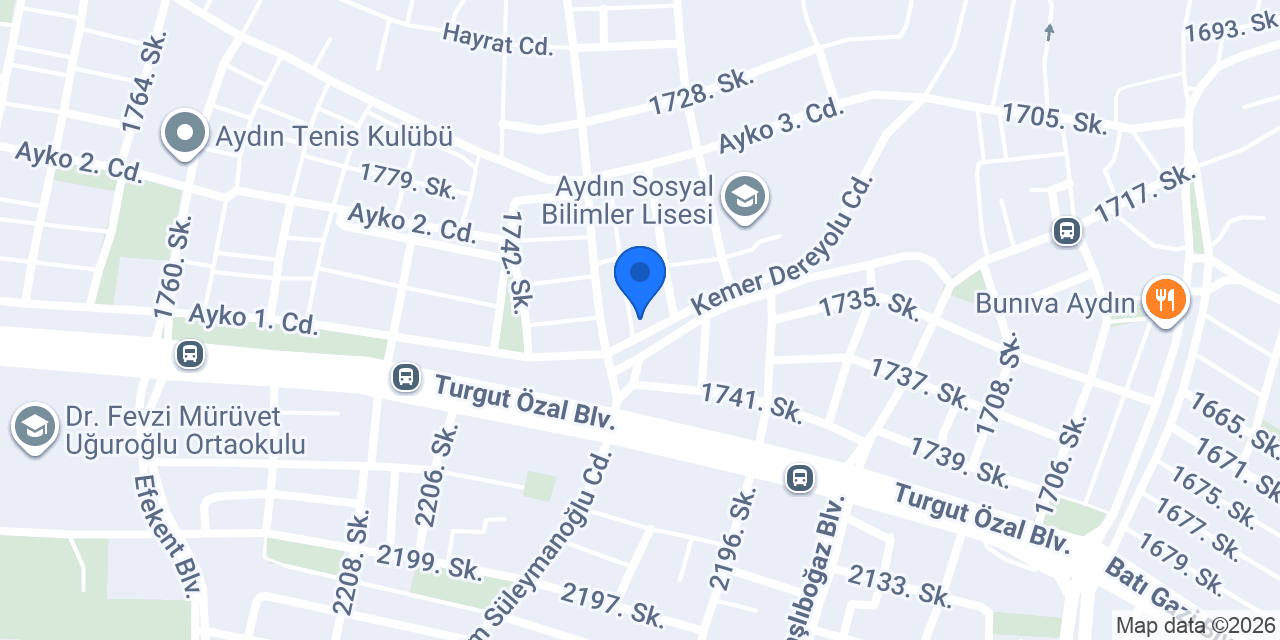 Bricks 4 Kidz Aydın Yaratıcılık Merkezi konumu