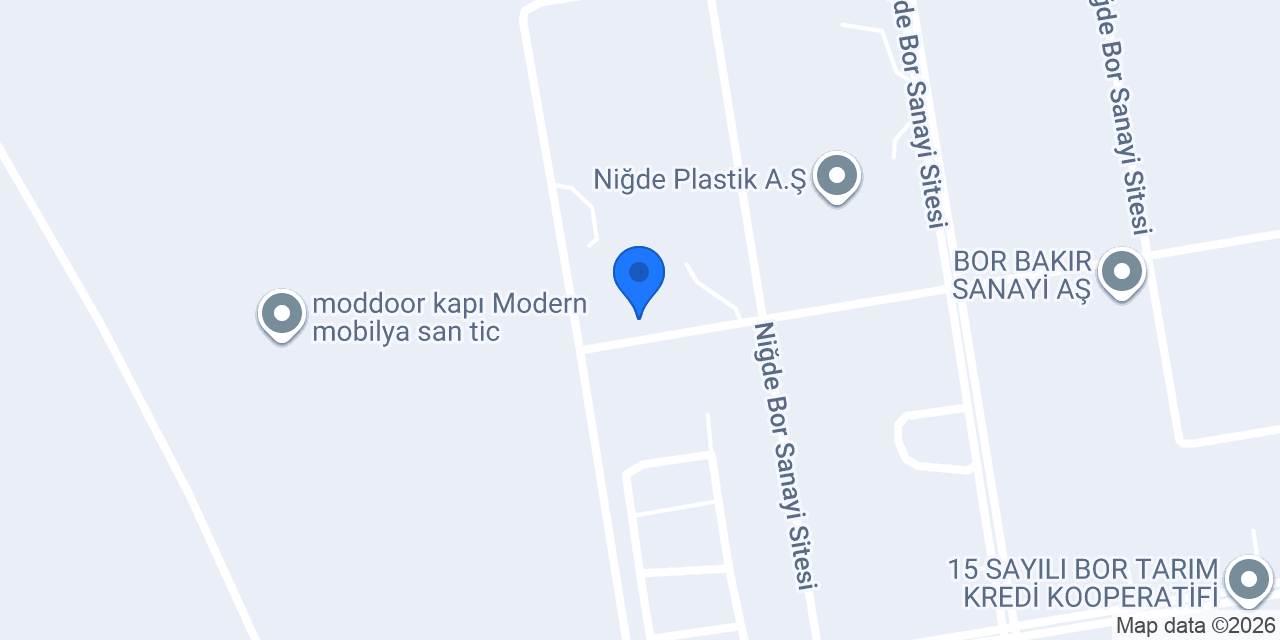 ZNO Kimya konumu