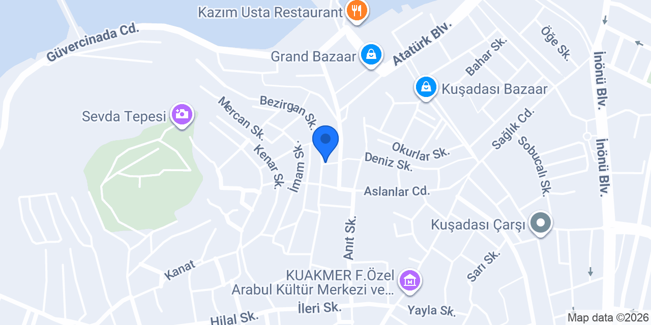 Terrace HOTEL KONAKLAMA konumu