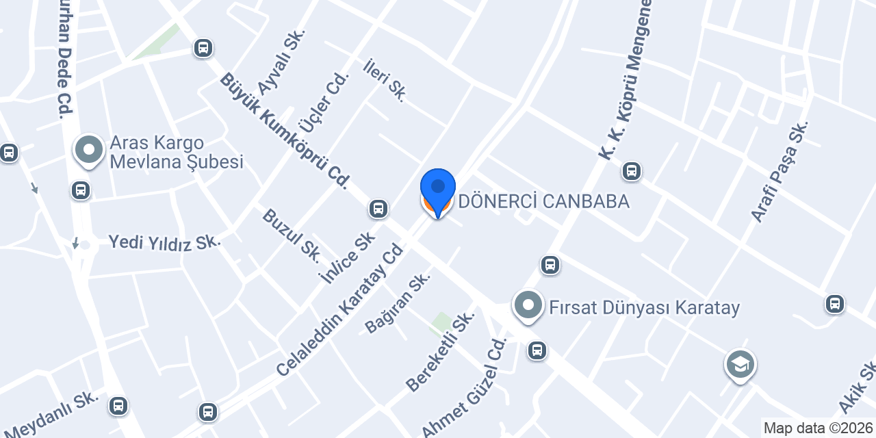 DÖNERCİ CANBABA konumu